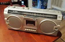 Vintage Sharp GF-5252 Gravador de Rádio Cassete AM/FM Boombox Funciona!! comprar usado  Enviando para Brazil