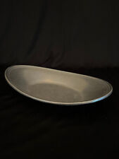 oval small pewter dish for sale  Hebron
