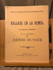 Henri büsser ballade d'occasion  Rennes