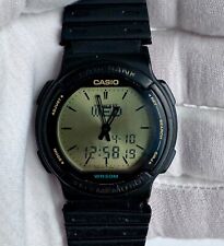 Vintage Casio Twincept ABX-55/1327 Relógio Masculino Ana-Digi DataBank 39mm comprar usado  Enviando para Brazil