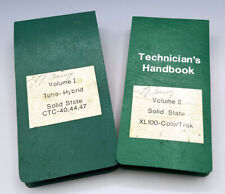 RCA Vintage TV Technician's Handbook Vol. I Tube - Hybrid, Vol. II estado sólido comprar usado  Enviando para Brazil