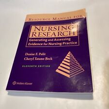 Manual de recursos para la investigación en enfermería: generación y evaluación de evidencia para... segunda mano  Embacar hacia Mexico