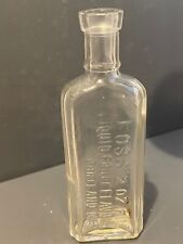 Vintage glass bottle for sale  ST. LEONARDS-ON-SEA