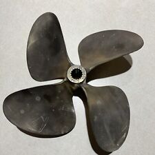 C OJ 13.7X19.5V Brass Inboard Boat Propeller , used for sale  Shipping to South Africa