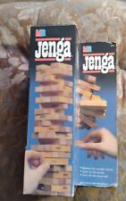 Jenga Classic Game 1986, 54 blocos completos, com bandeja de empilhamento comprar usado  Enviando para Brazil