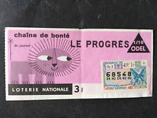 Ancien billet loterie d'occasion  France