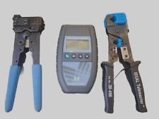 Used, MicroTest Microscanner Network Cable Tester With Crimping Tools AS IS for sale  Shipping to South Africa