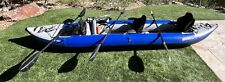 Sea Eagle 420x Pro Explorer Package Inflatable 3 Person Kayak + Carbon Paddles for sale  Las Vegas