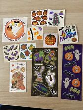 Lote de adesivos vintage de Halloween Sandylion, Disney, Pumpkins Sesame Street comprar usado  Enviando para Brazil