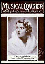 1937 Grete Stuckgold foto Musical Courier capa emoldurada comprar usado  Enviando para Brazil