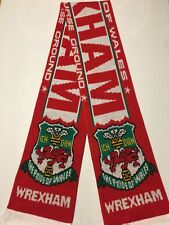 Wrexham football scarf for sale  Shipping to Ireland