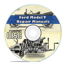Manuales vintage de reparación, construcción y operación de autos Ford Modelo T CD V48 segunda mano  Embacar hacia Argentina