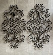 Metal scroll wall for sale  Shipping to Ireland