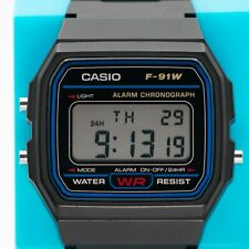 Usado, Reloj digital clásico Casio F91W 1 - cronómetro alarma - segunda mano  Embacar hacia Argentina