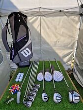 Ladies Wilson X31 Golf Club Set & Cart Bag - Woman's Flex Shafts - Right Handed for sale  Shipping to South Africa