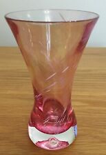 Caithness glass vase for sale  WORKSOP