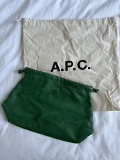 Apc green clutch for sale  LONDON