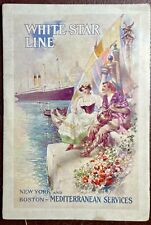 White Star Line, SS Adriatic, 1912, List of 1st Class Passengers. Titanic Notice for sale  Shipping to South Africa