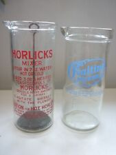 Vintage horlicks glass for sale  SUTTON