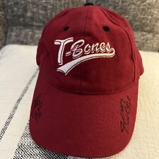 Kansas City T-Bones Hat Minor League Baseball Cap assinado, usado comprar usado  Enviando para Brazil