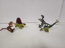 Lote de 4 estatuillas de juguete de dinosaurio dinosaurio de acción pequeña de Jurassic World Dominion segunda mano  Embacar hacia Argentina