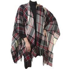 Poncho cashmire gris d'occasion  Annemasse