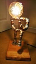 Used, Steampunk Lamp Industrial Pipe Man - Touch Control Wacky Designs U.K.  for sale  Shipping to South Africa