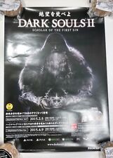Pôster promocional oficial Dark Souls II Scholar of the First Sin B2 PS4 FromSoftware comprar usado  Enviando para Brazil