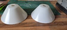 White glass lamp for sale  SEAFORD