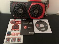 MSI GAMING GeForce GTX 1060 6 GB GDRR5 192 bits soporte HDCP DirectX 12, usado segunda mano  Embacar hacia Argentina