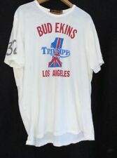 Camiseta Triumph Motorcycle Vintage Anos 1960 XXL Bud Ekins Los Angeles EUA Motociclista comprar usado  Enviando para Brazil