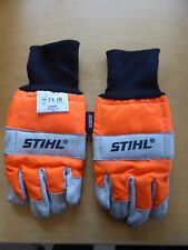 Stihl chainsaw gloves size 8 used once for sale  Shipping to South Africa