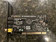 Musiland M-sword Digital Sound Card, used for sale  Shipping to South Africa