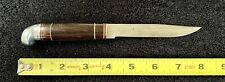Vtg Minty Rare Puukko knife by Western 4 1/2” fixed blade W/sheath 1930/40’s for sale  Auburn