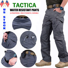 Usado, Calças masculinas de carga tática para caminhada ao ar livre soldado trabalho vários bolsos calças de combate comprar usado  Enviando para Brazil