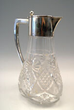 Grande Jarra de Vidrio Jarra Plata Huge Cristal Pitcher Alemán W. Binder Um 1900 segunda mano  Embacar hacia Argentina