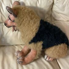 Brinquedo de pelúcia vintage marrom alemão pastor cachorro grande animal de pelúcia comprar usado  Enviando para Brazil