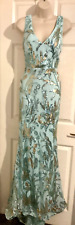 Gorgeous New sequin evening dress size XL 16 18 wedding cocktails cruise for sale  Shipping to South Africa