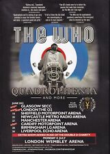 Quadrophenia tour 2013 for sale  SUNDERLAND
