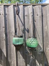 Hanging candle holders for sale  DUNSTABLE