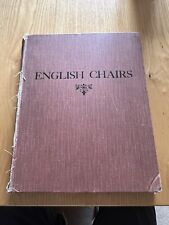 English chairs book for sale  SWINDON