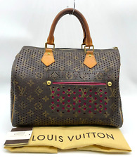 Autêntica bolsa Louis Vuitton monograma Perfo Speedy 30 M95180 NS030657, usado comprar usado  Enviando para Brazil