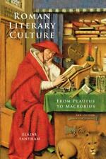 Cultura literária romana: de Plauto a Macróbio comprar usado  Enviando para Brazil