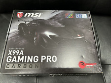 Msi x99a gaming for sale  Chino Hills