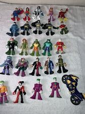 Usado, Lote Imaginext de 24 Figuras de Acción DC Super Friends Hero's & Villians Mix Lote segunda mano  Embacar hacia Argentina