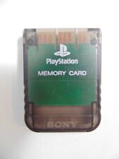 Tarjeta de Memoria Auténtica Oficial Sony PlayStation 1 PS1 FABRICANTE DE EQUIPOS ORIGINALES PSOne Gris Claro Negro segunda mano  Embacar hacia Argentina