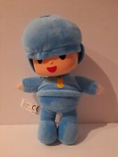 "Juguete de peluche Pocoyo 25 cm/10"" muñeca de peluche suave cabeza de vinilo 2005 Bandai Vinkai niños" segunda mano  Embacar hacia Argentina