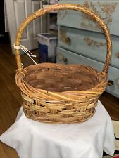 Woven wicker basket for sale  Claremore