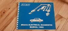 Fiat Brava 1980 vintage manual de diagnóstico eléctrico reparación  , usado segunda mano  Embacar hacia Argentina