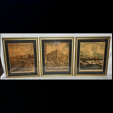 Set vintage framed for sale  Rock Island